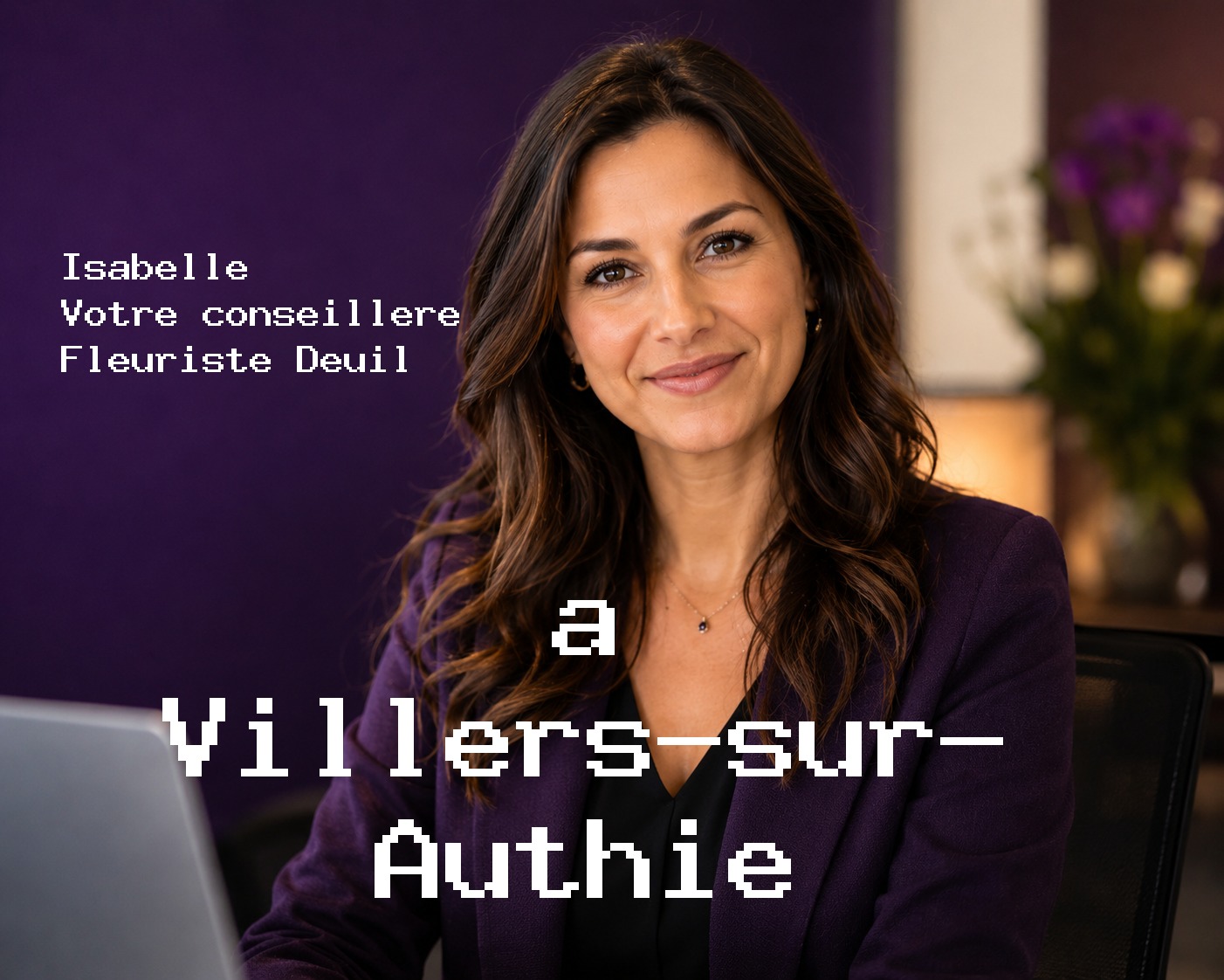 Isabelle, votre conseillère Fleuriste Deuil à Villers-sur-Authie
