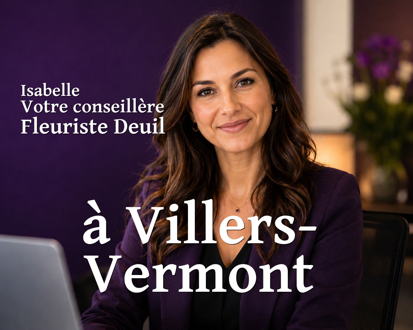 Isabelle, votre conseillère Fleuriste Deuil à Villers-Vermont