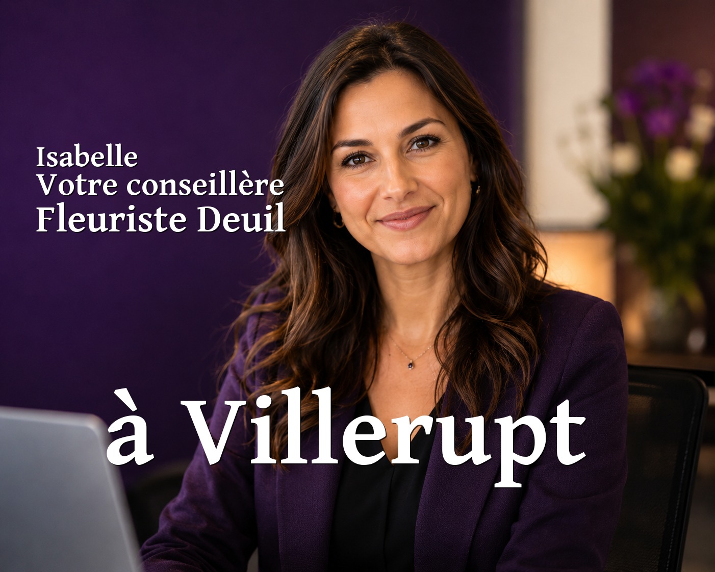 Isabelle, votre conseillère Fleuriste Deuil à Villerupt