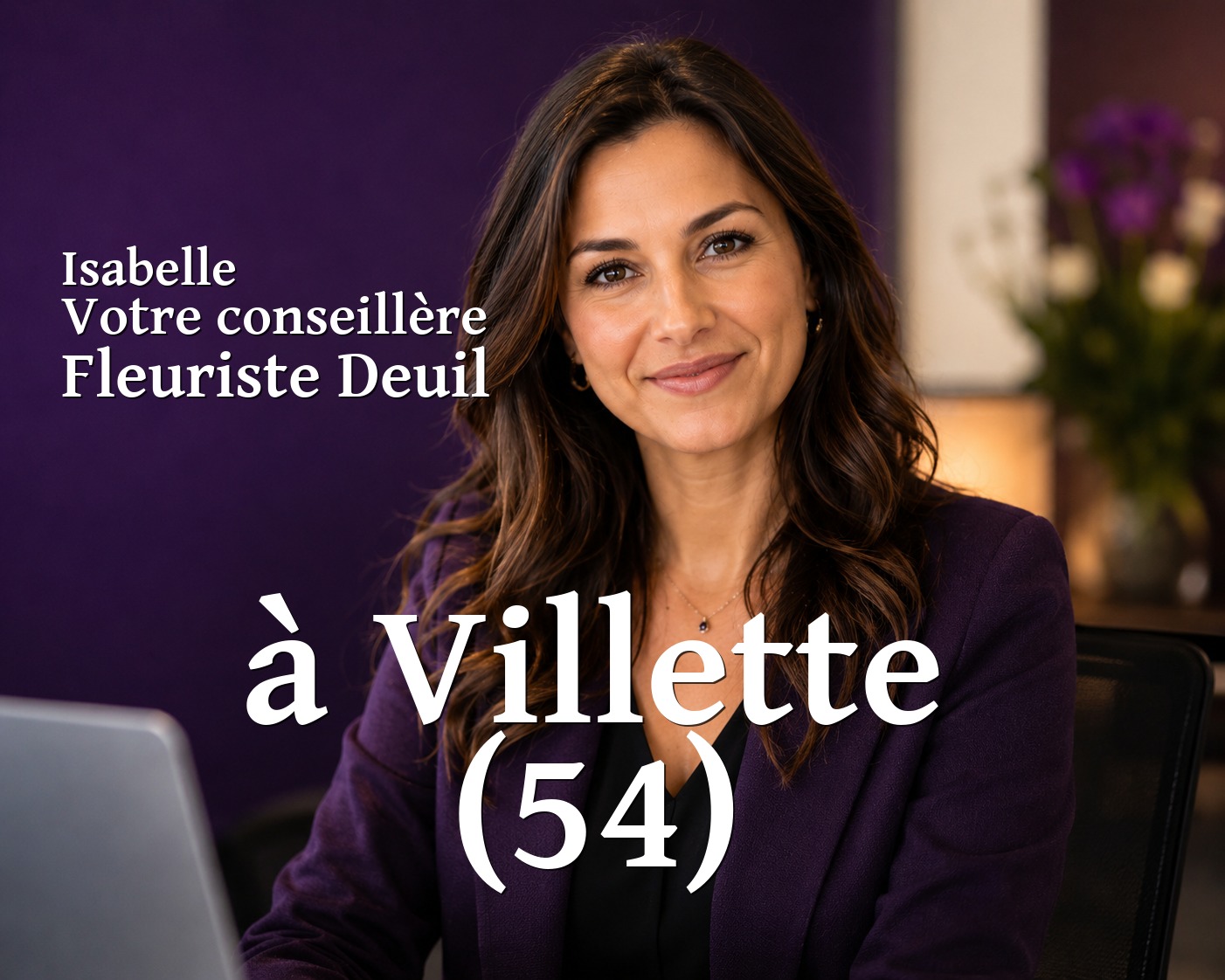 Isabelle, votre conseillère Fleuriste Deuil à Villette (54)