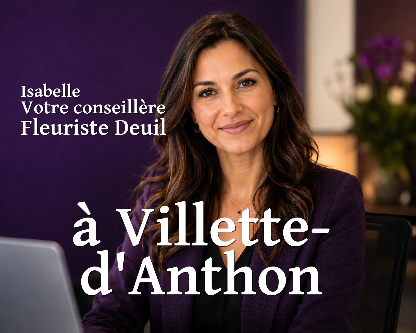 Isabelle, votre conseillère Fleuriste Deuil à Villette-d'Anthon