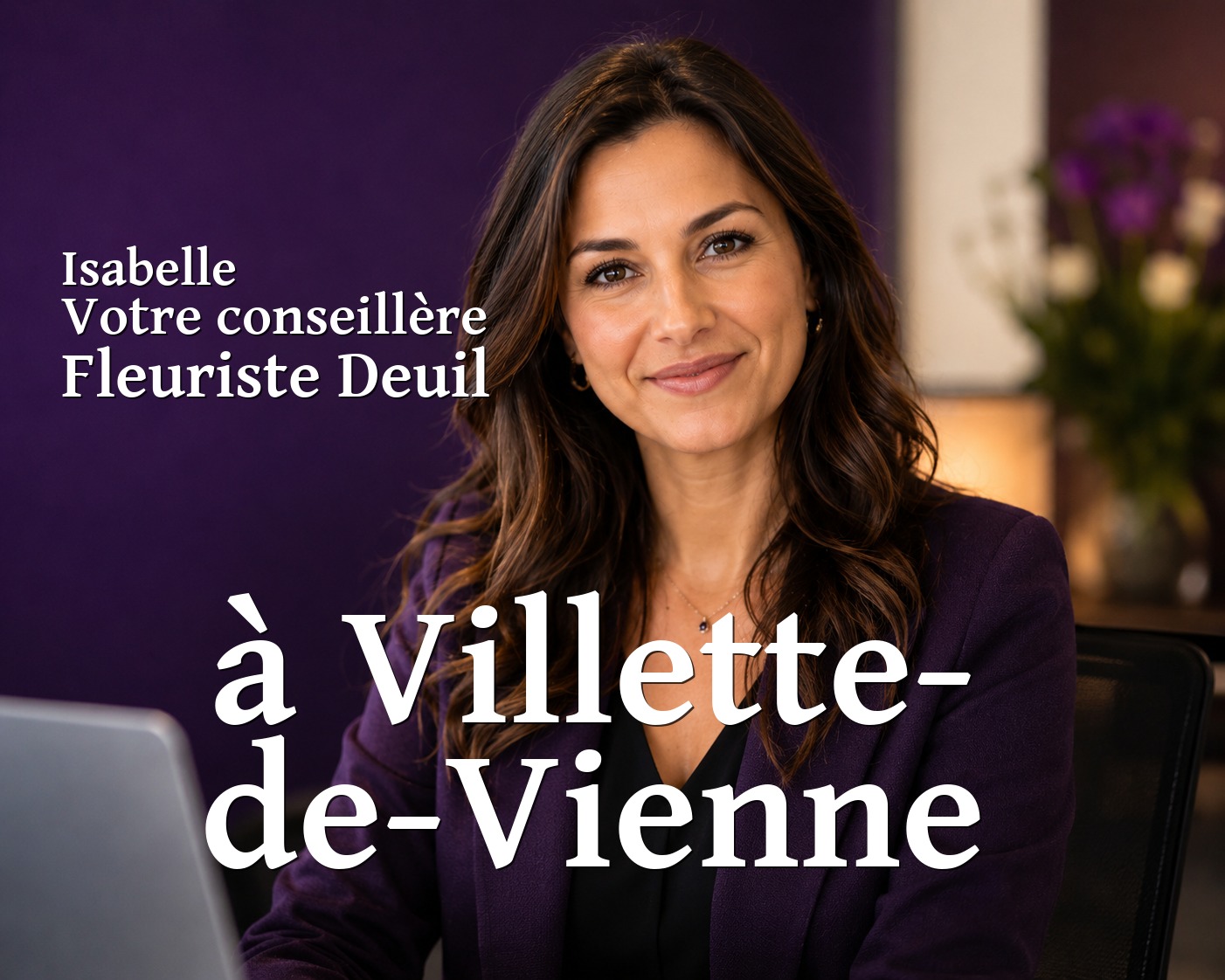 Isabelle, votre conseillère Fleuriste Deuil à Villette-de-Vienne