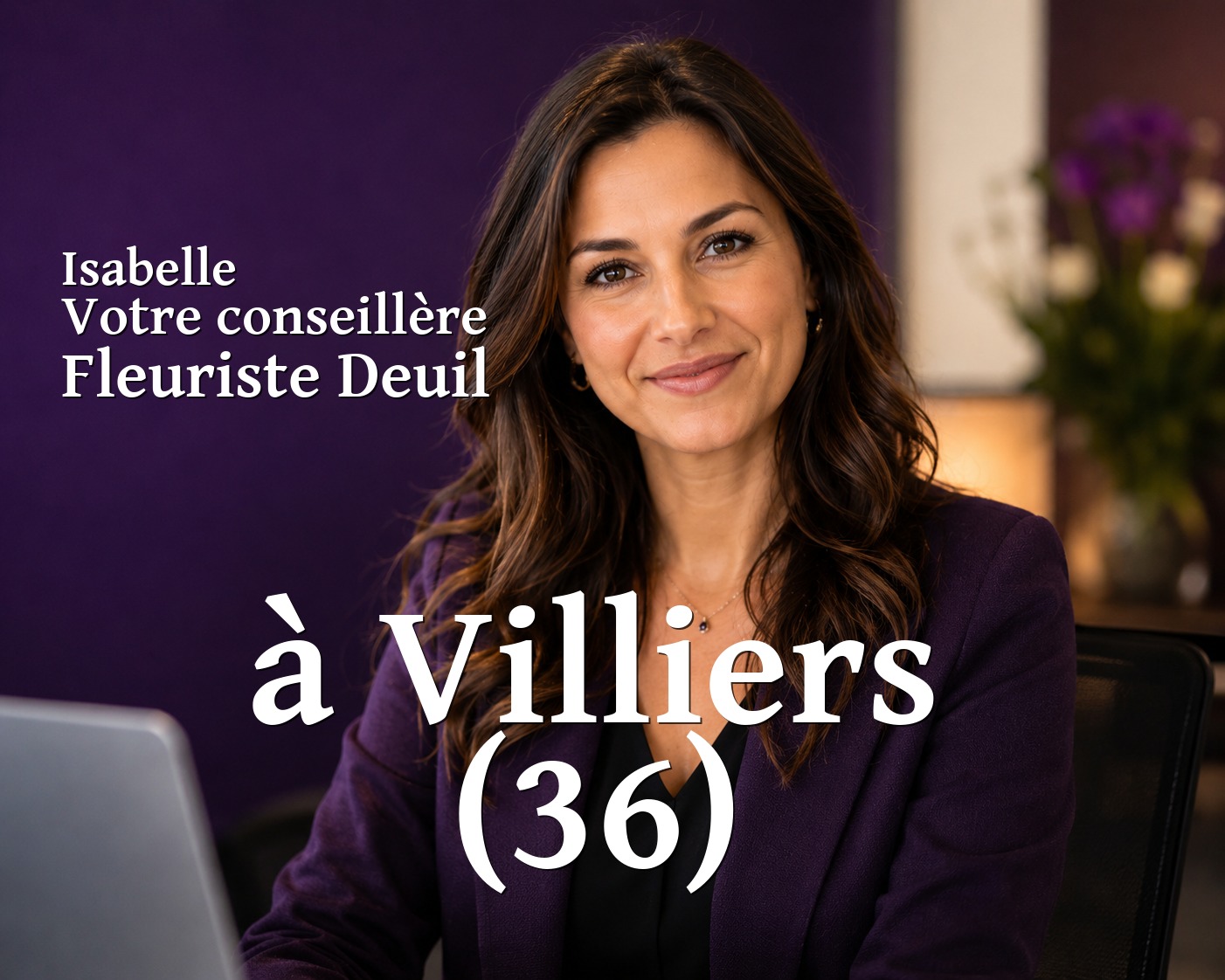 Isabelle, votre conseillère Fleuriste Deuil à Villiers (36)