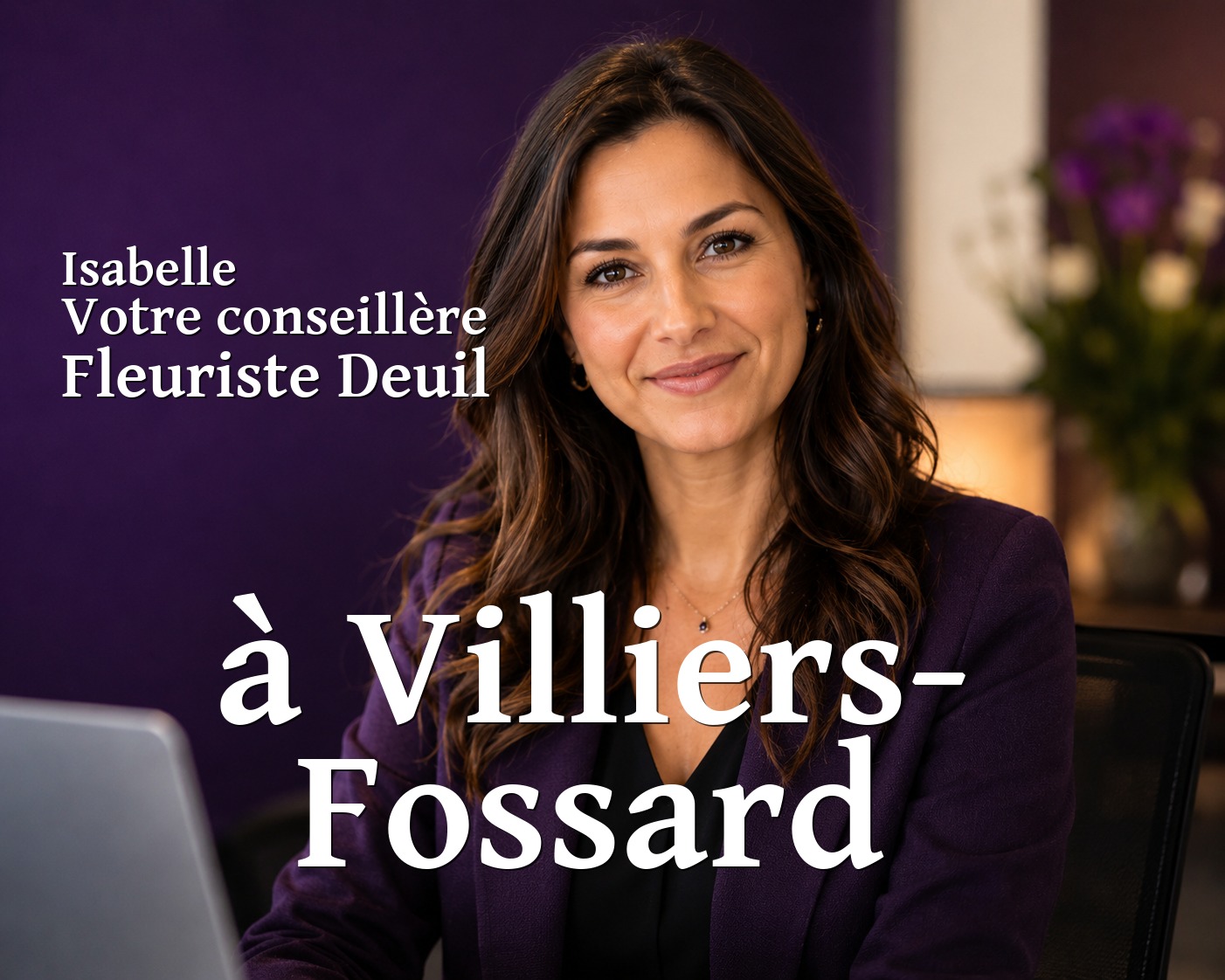 Isabelle, votre conseillère Fleuriste Deuil à Villiers-Fossard