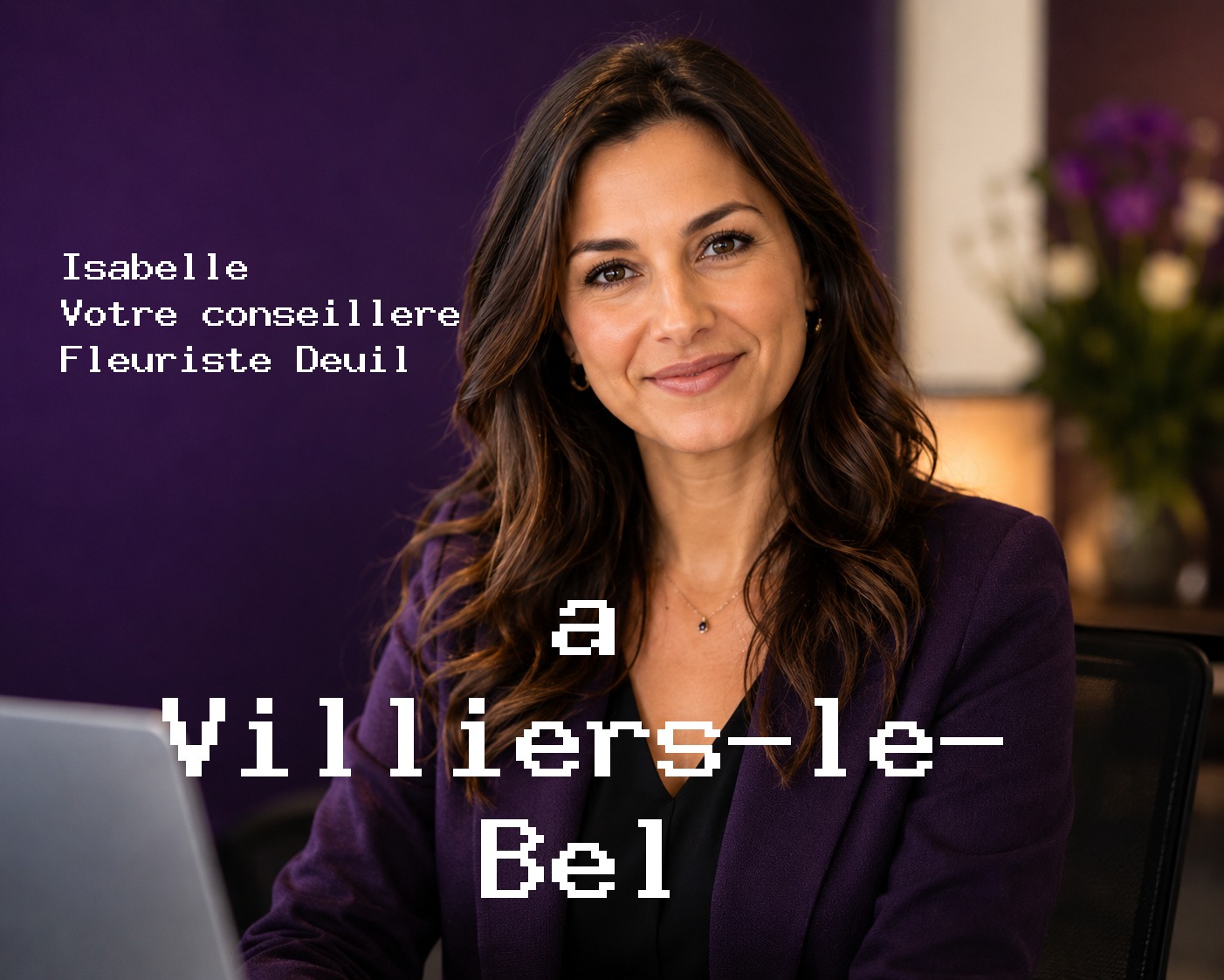 Isabelle, votre conseillère Fleuriste Deuil à Villiers-le-Bel