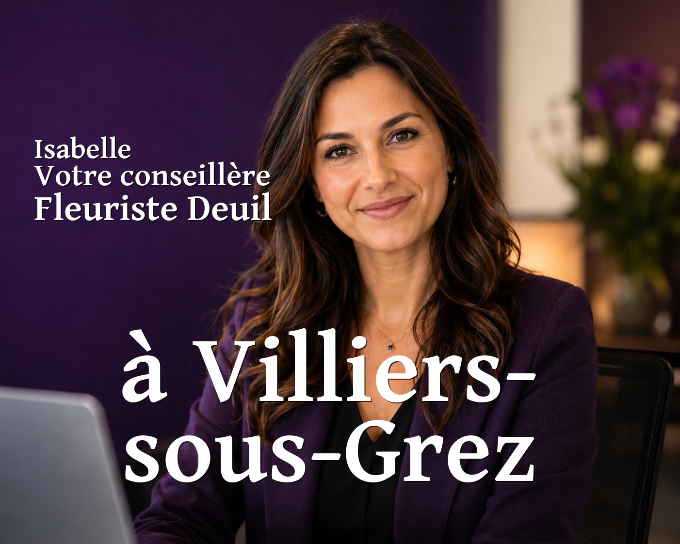 Isabelle, votre conseillère Fleuriste Deuil à Villiers-sous-Grez