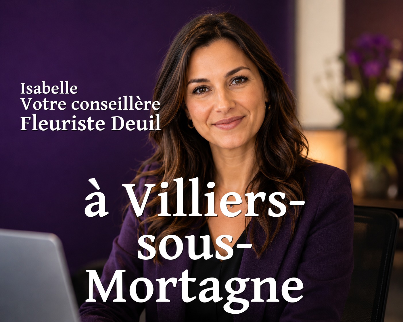 Isabelle, votre conseillère Fleuriste Deuil à Villiers-sous-Mortagne