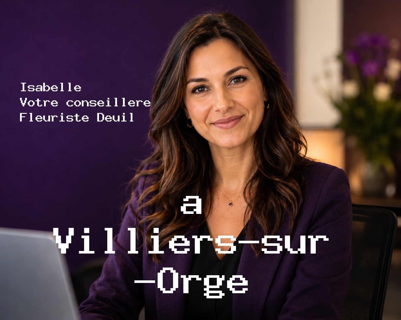 Isabelle, votre conseillère Fleuriste Deuil à Villiers-sur-Orge