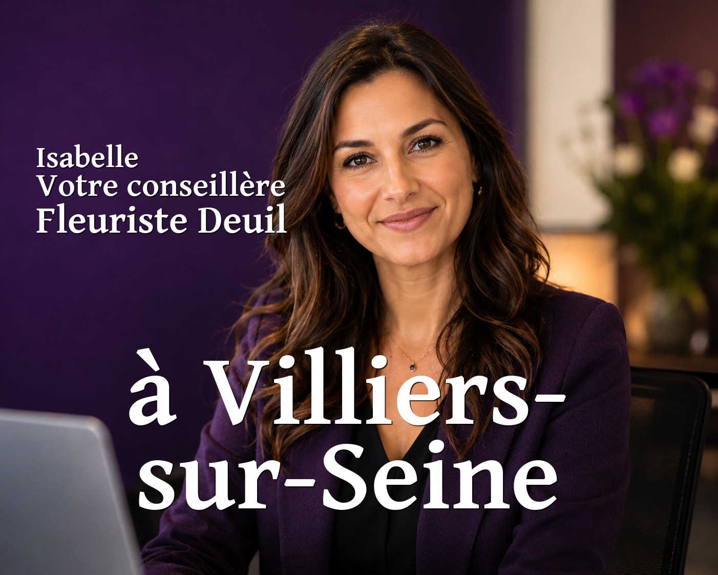 Isabelle, votre conseillère Fleuriste Deuil à Villiers-sur-Seine