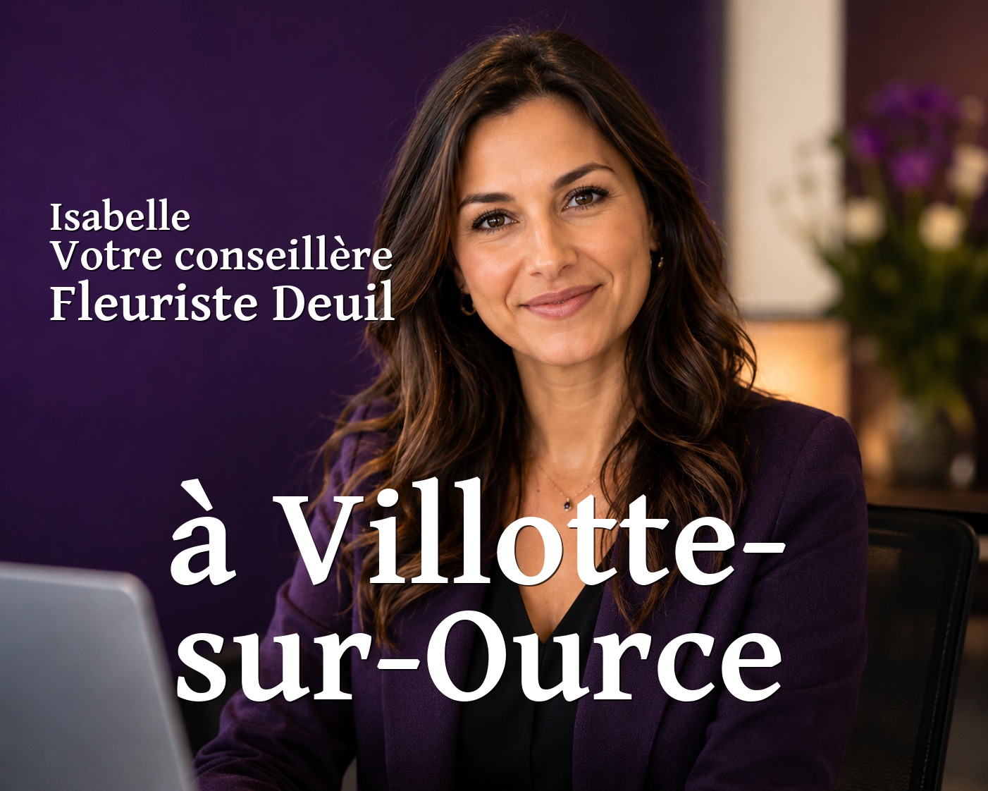 Isabelle, votre conseillère Fleuriste Deuil à Villotte-sur-Ource