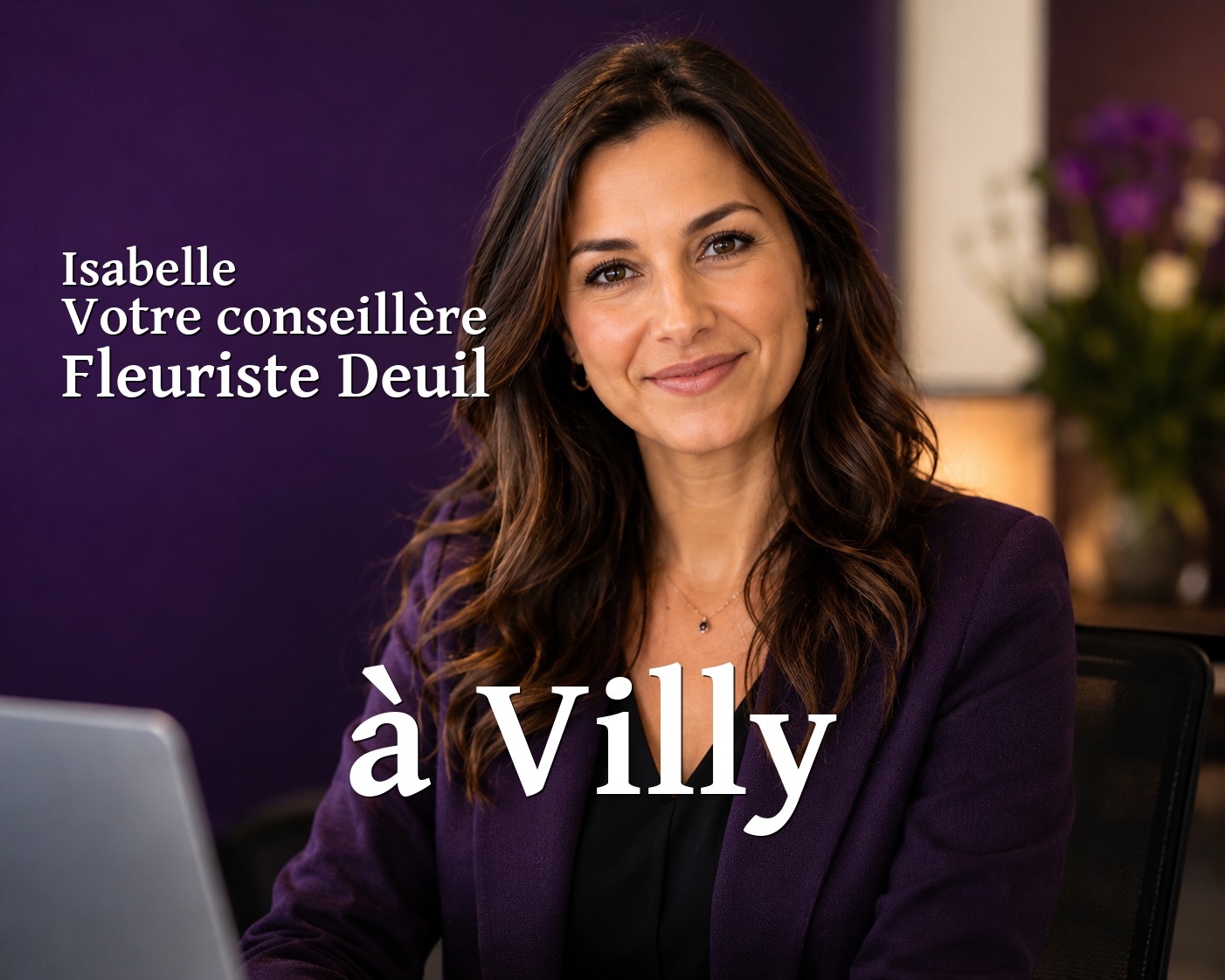 Isabelle, votre conseillère Fleuriste Deuil à Villy