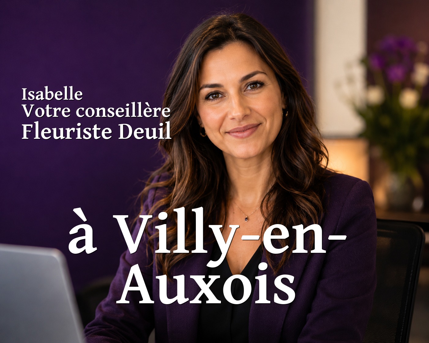 Isabelle, votre conseillère Fleuriste Deuil à Villy-en-Auxois