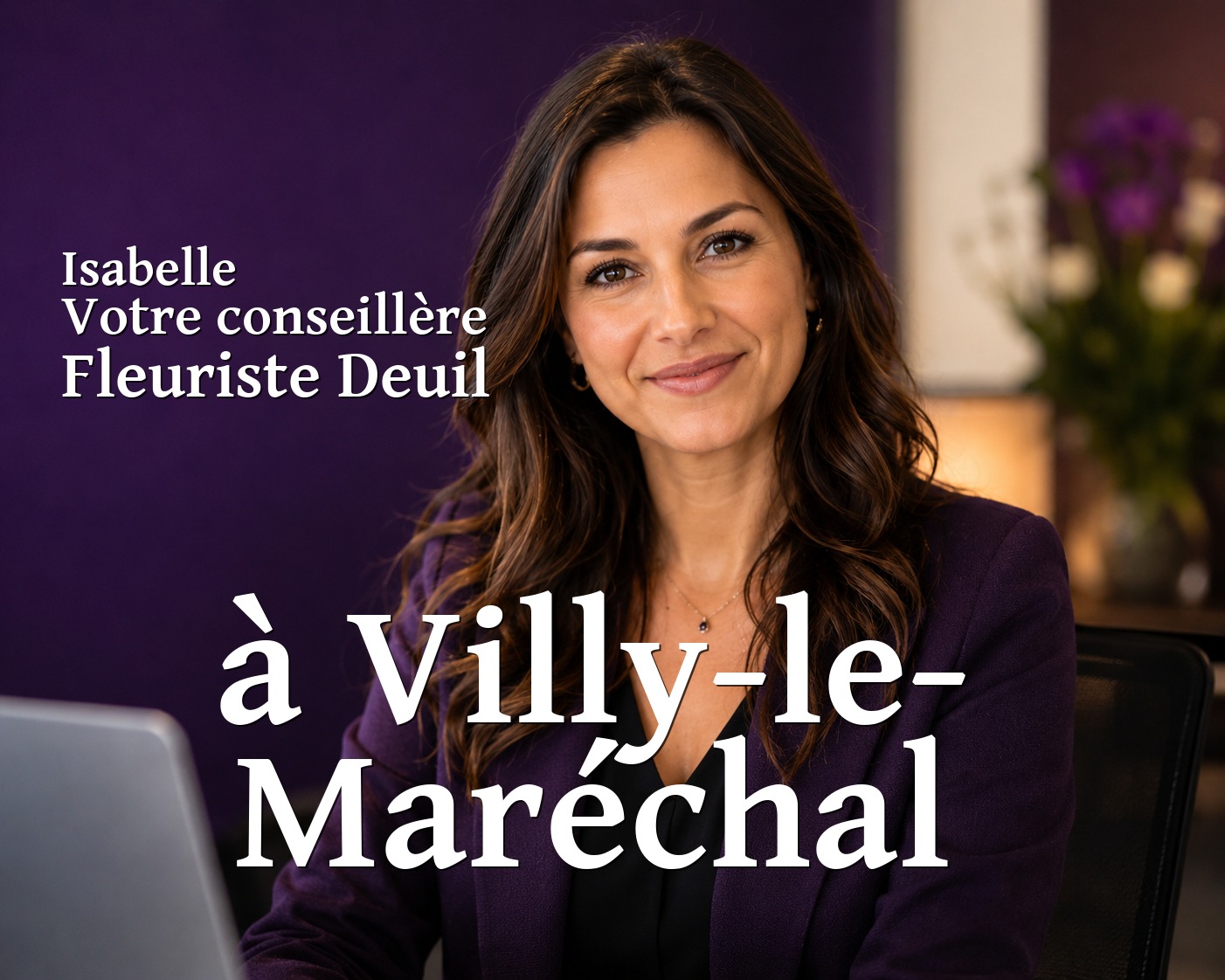 Isabelle, votre conseillère Fleuriste Deuil à Villy-le-Maréchal