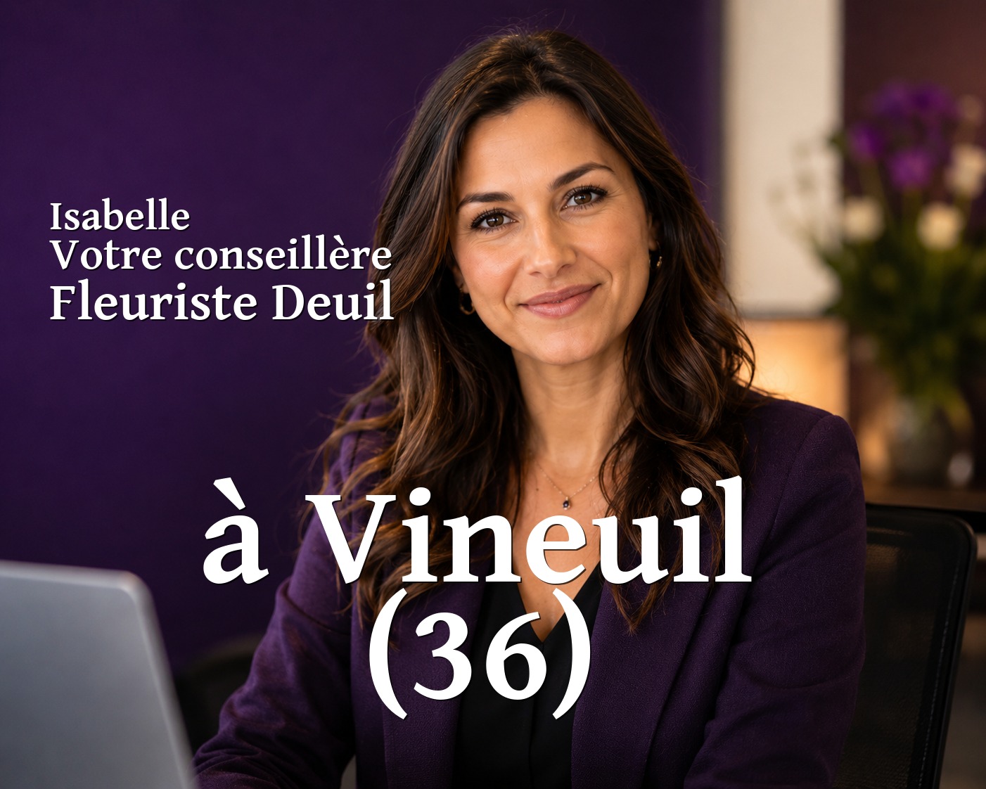 Isabelle, votre conseillère Fleuriste Deuil à Vineuil (36)