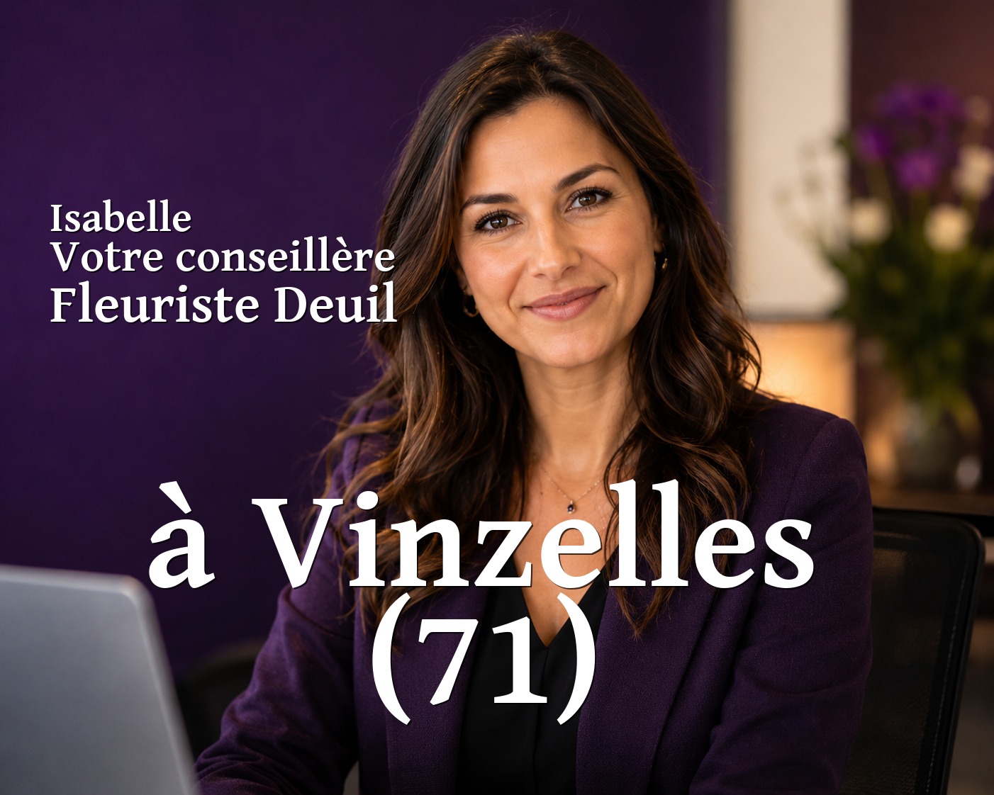 Isabelle, votre conseillère Fleuriste Deuil à Vinzelles (71)