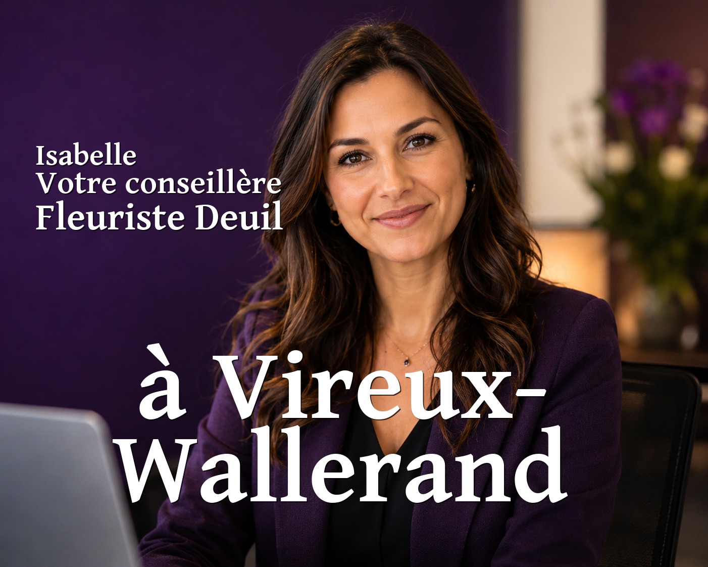 Isabelle, votre conseillère Fleuriste Deuil à Vireux-Wallerand