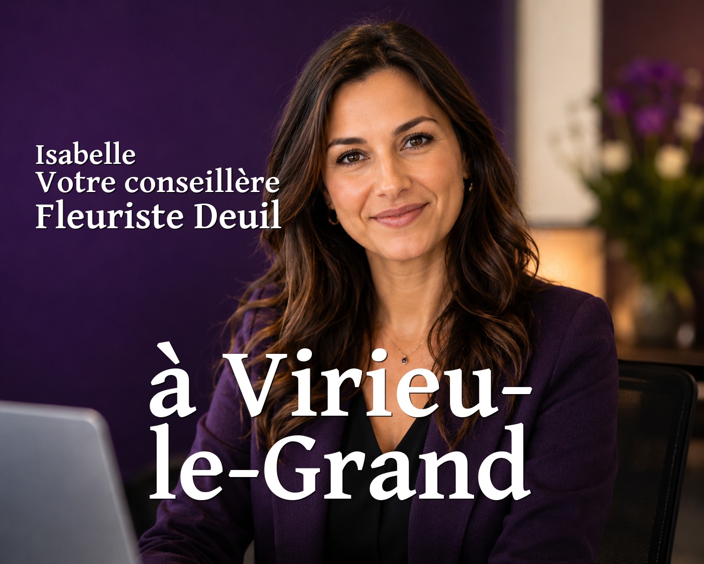 Isabelle, votre conseillère Fleuriste Deuil à Virieu-le-Grand