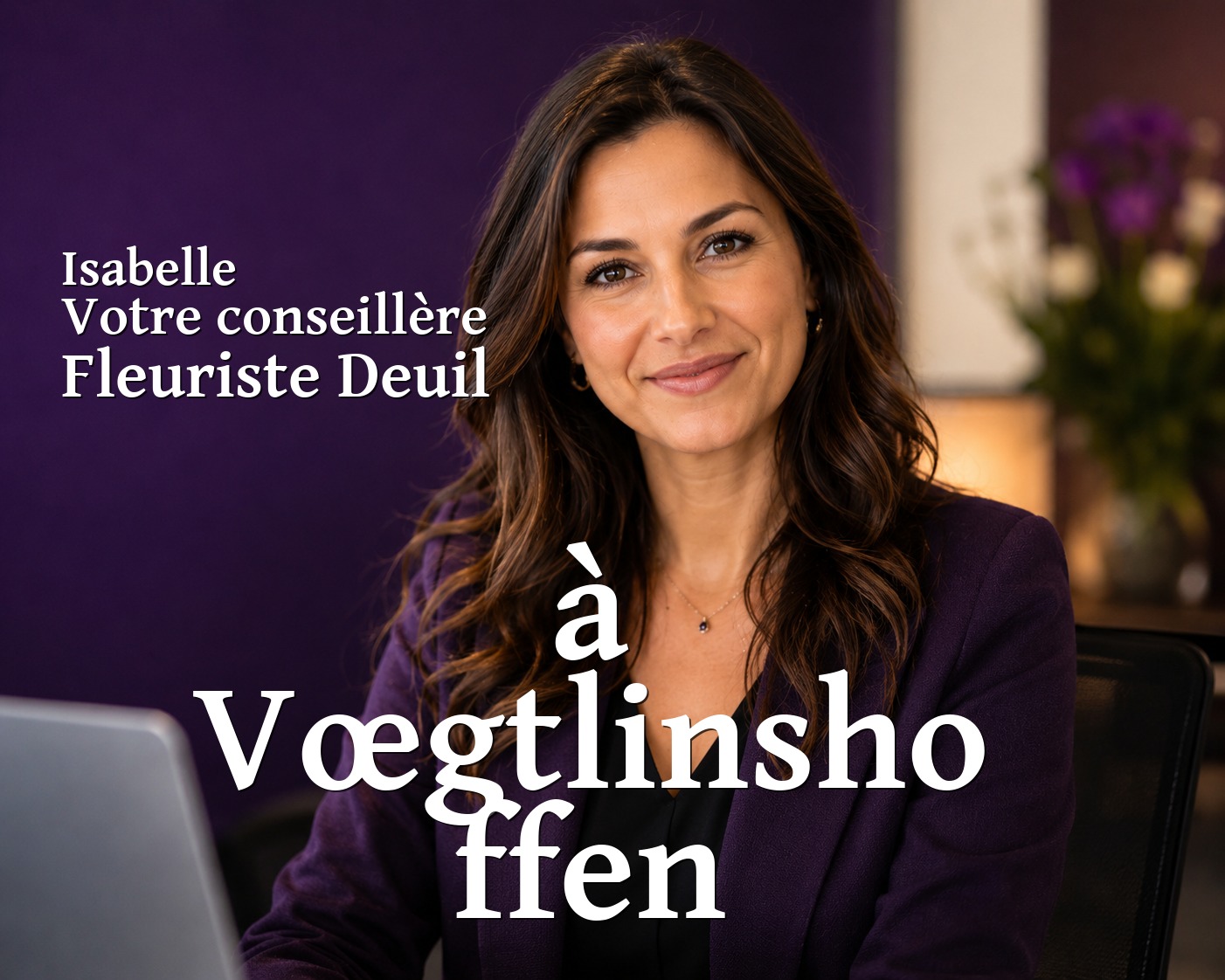 Isabelle, votre conseillère Fleuriste Deuil à Vœgtlinshoffen
