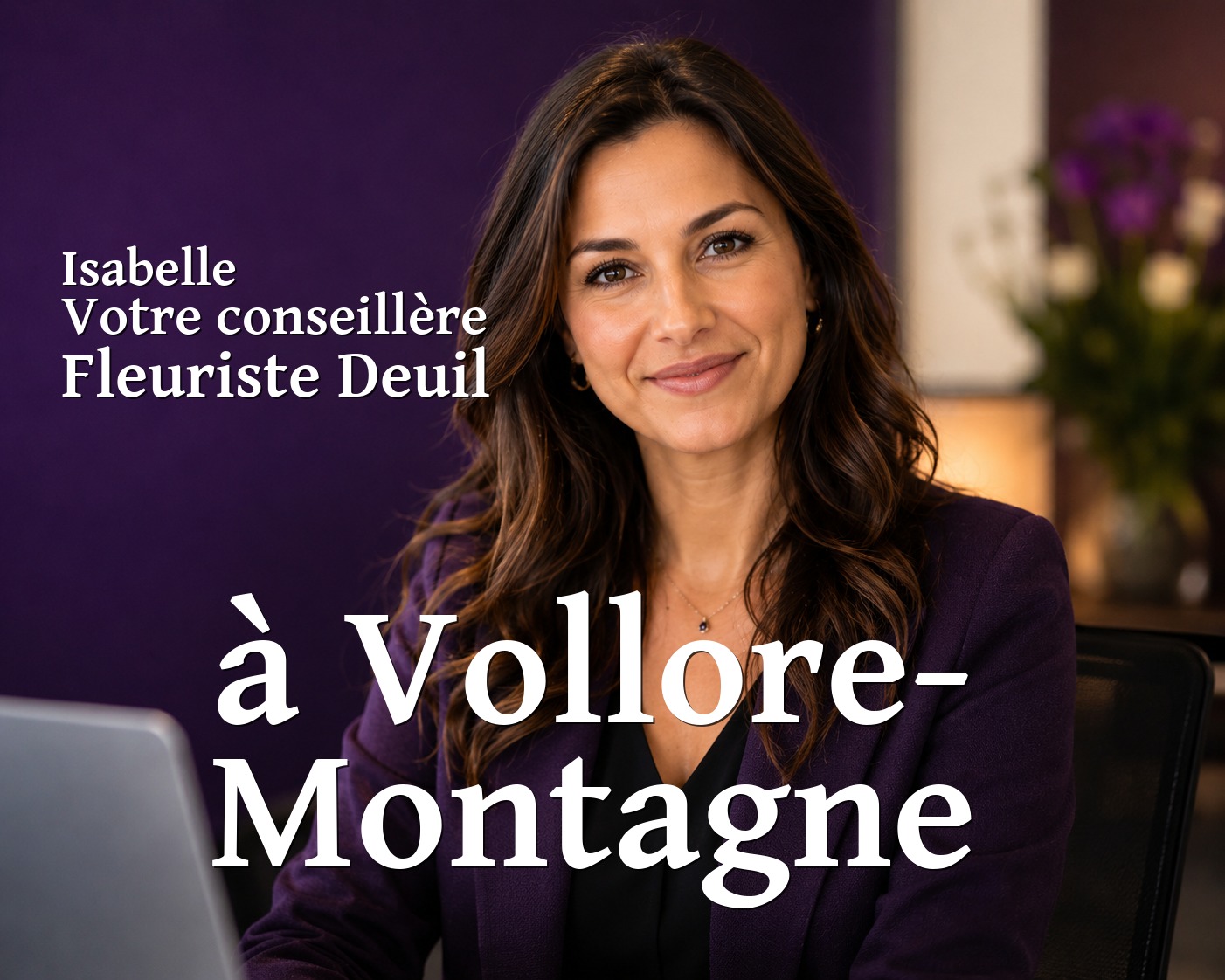 Isabelle, votre conseillère Fleuriste Deuil à Vollore-Montagne