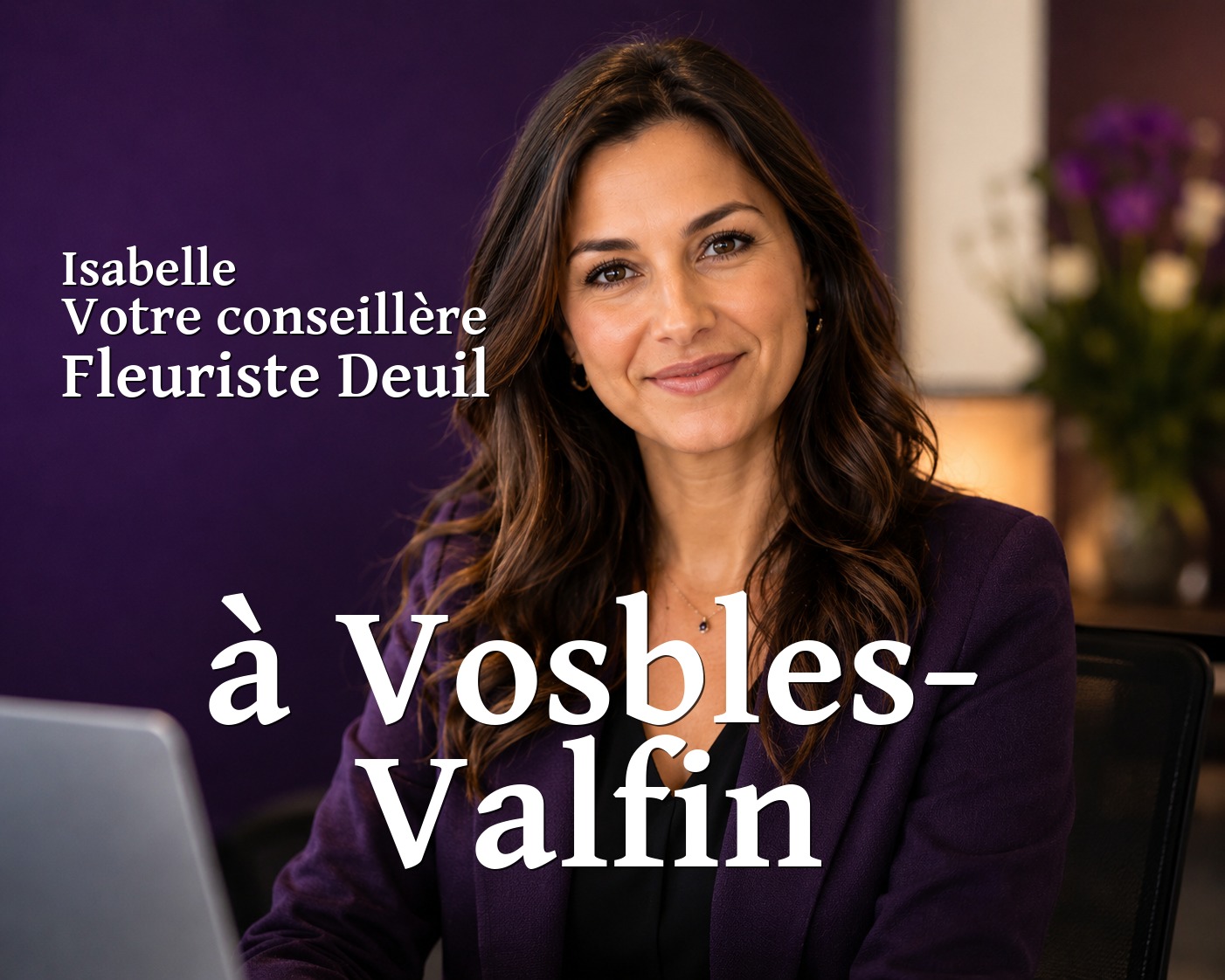 Isabelle, votre conseillère Fleuriste Deuil à Vosbles-Valfin