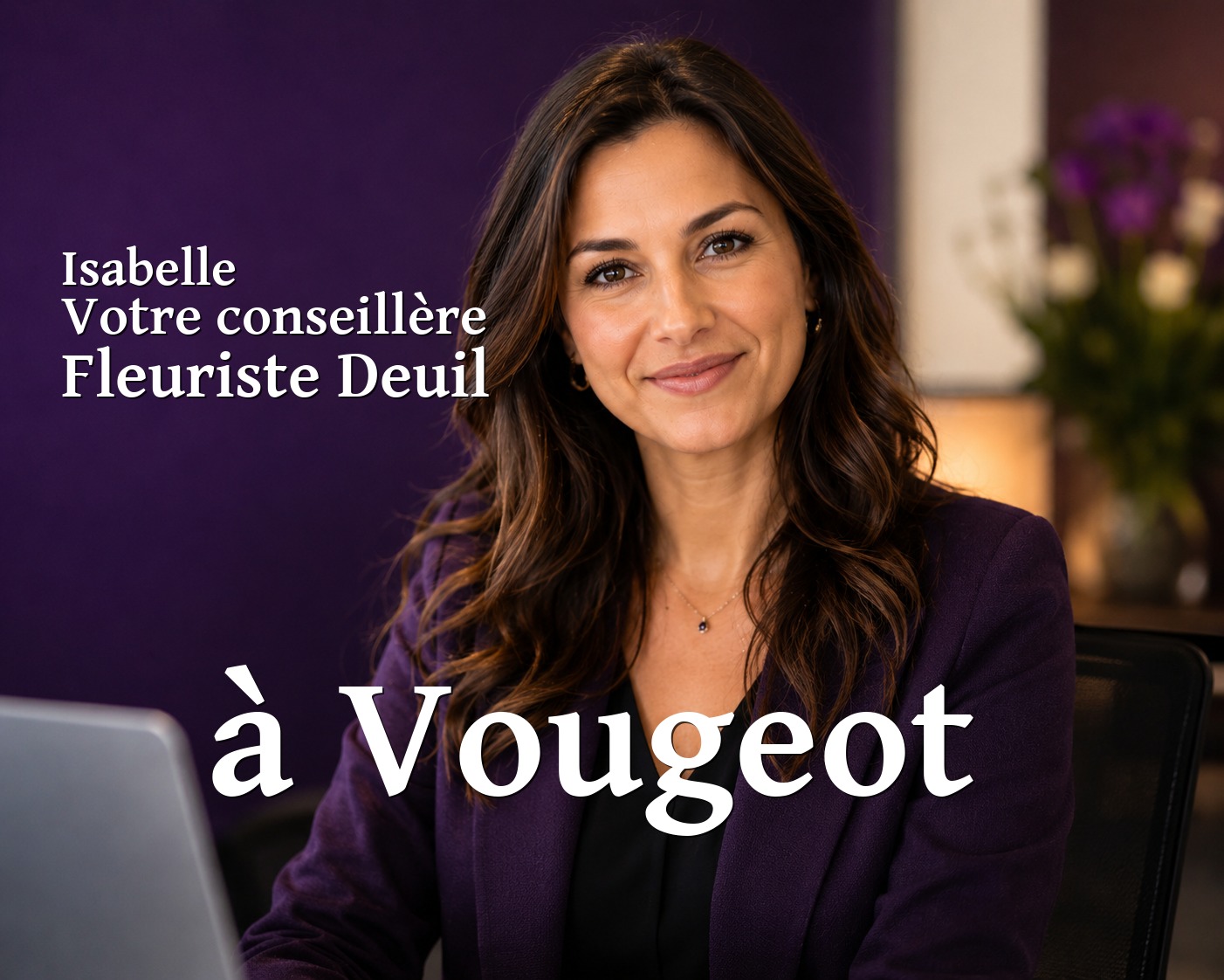 Isabelle, votre conseillère Fleuriste Deuil à Vougeot