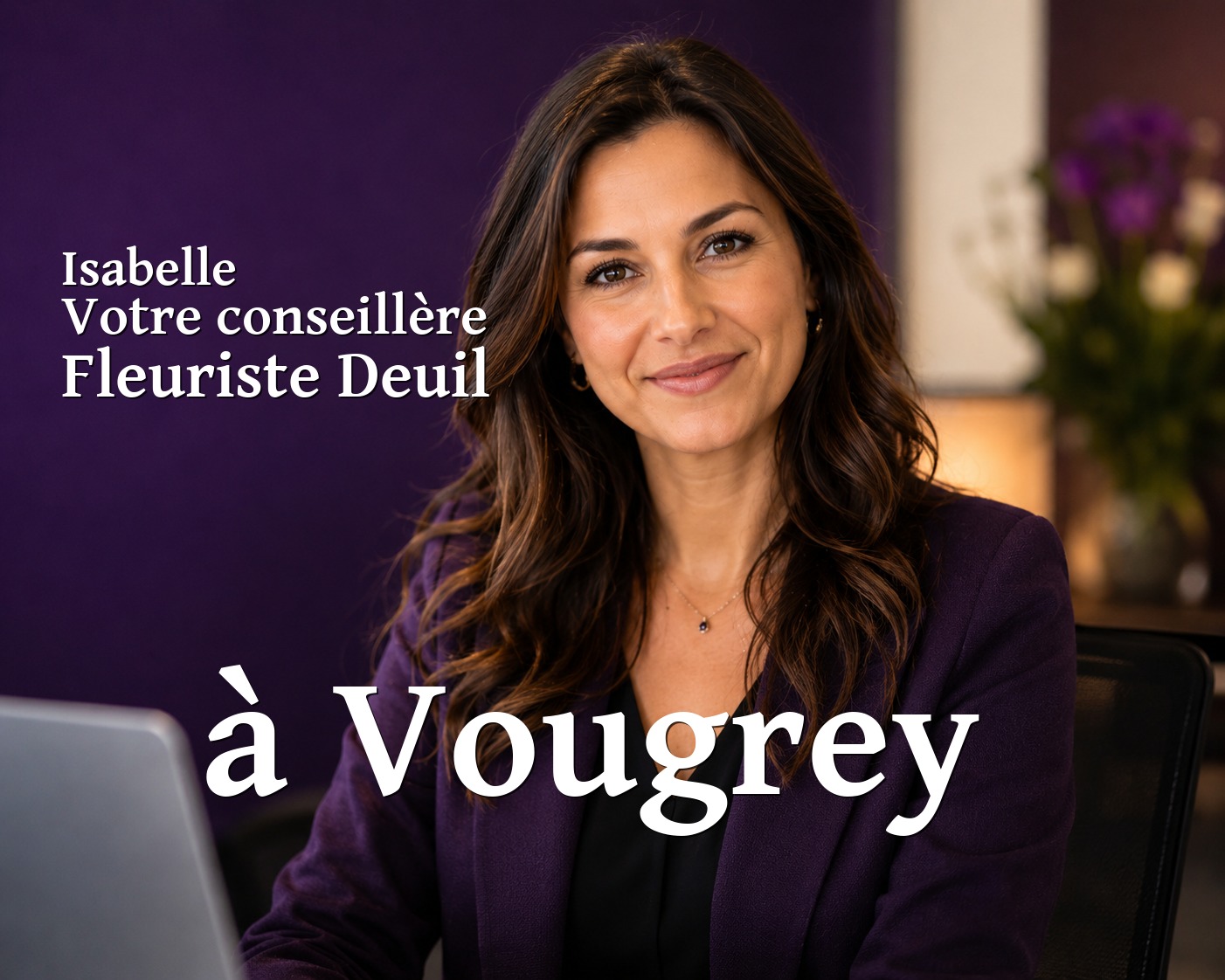 Isabelle, votre conseillère Fleuriste Deuil à Vougrey