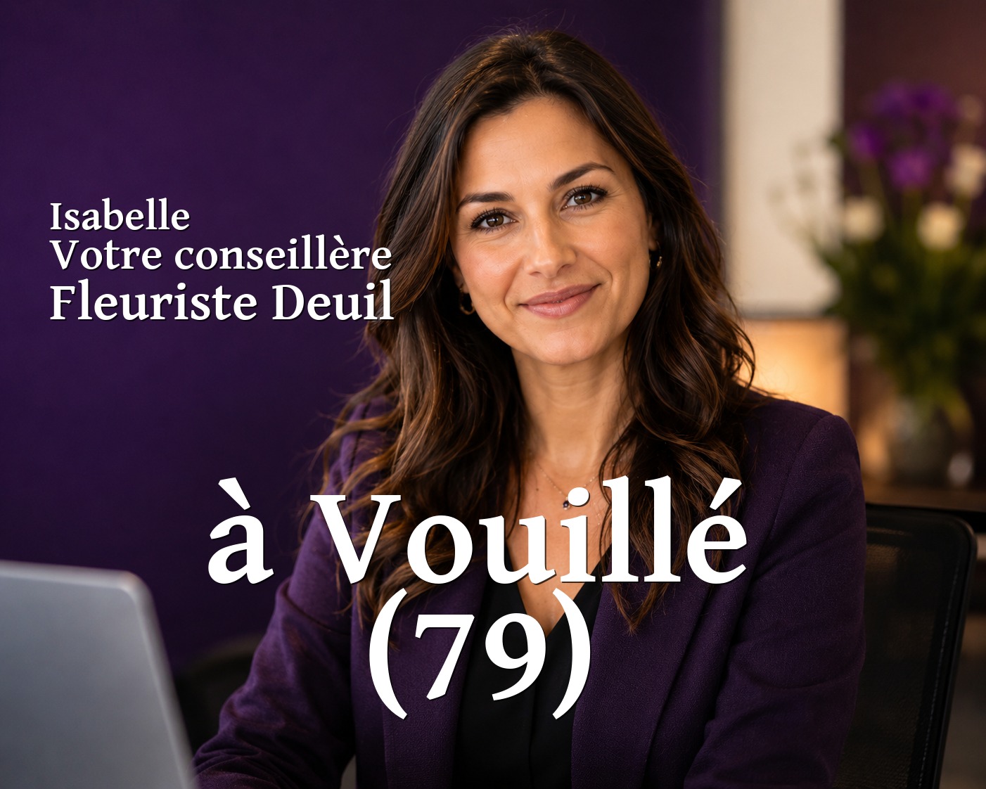Isabelle, votre conseillère Fleuriste Deuil à Vouillé (79)