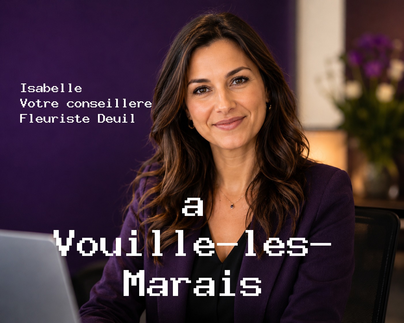 Isabelle, votre conseillère Fleuriste Deuil à Vouillé-les-Marais