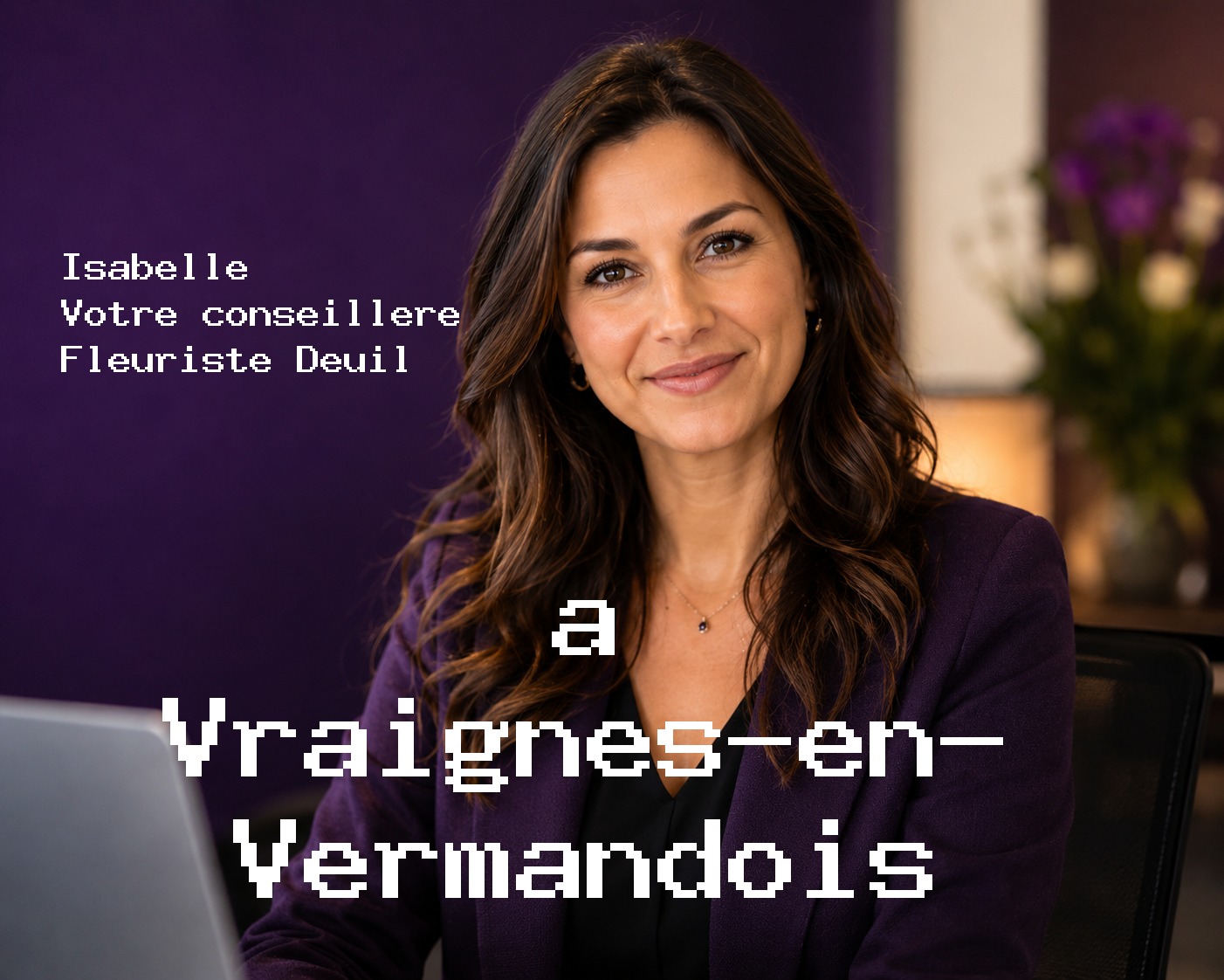 Isabelle, votre conseillère Fleuriste Deuil à Vraignes-en-Vermandois