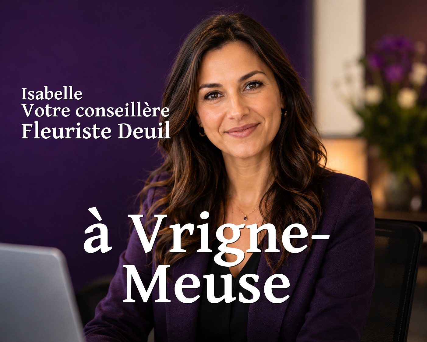 Isabelle, votre conseillère Fleuriste Deuil à Vrigne-Meuse