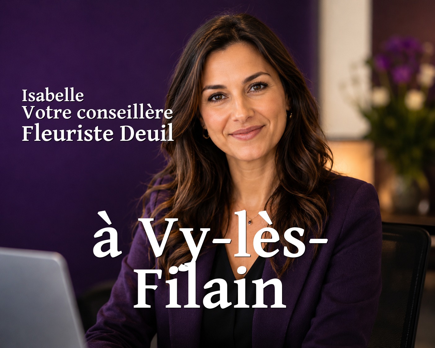 Isabelle, votre conseillère Fleuriste Deuil à Vy-lès-Filain