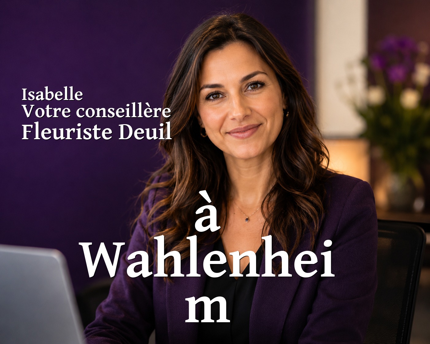Isabelle, votre conseillère Fleuriste Deuil à Wahlenheim