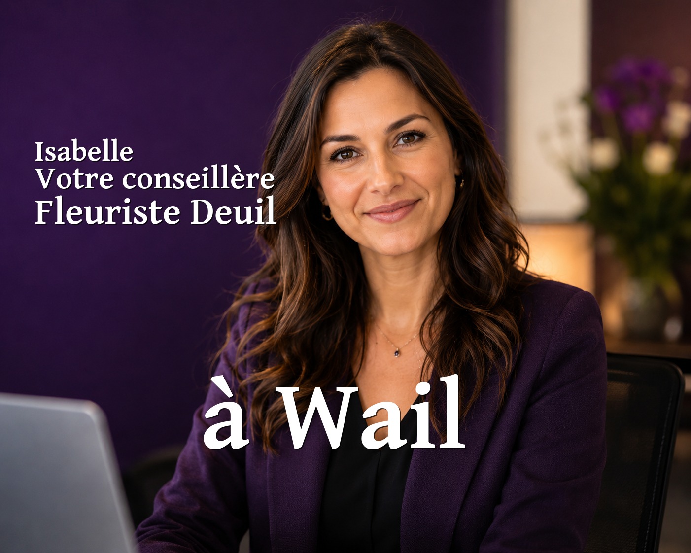 Isabelle, votre conseillère Fleuriste Deuil à Wail
