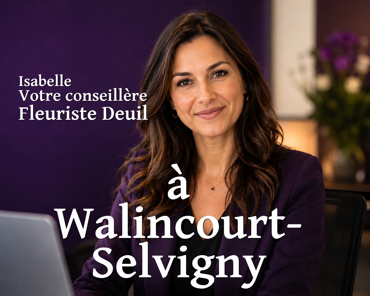 Isabelle, votre conseillère Fleuriste Deuil à Walincourt-Selvigny