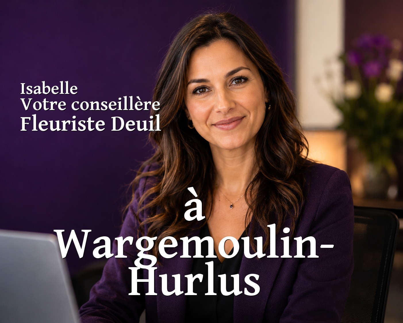 Isabelle, votre conseillère Fleuriste Deuil à Wargemoulin-Hurlus