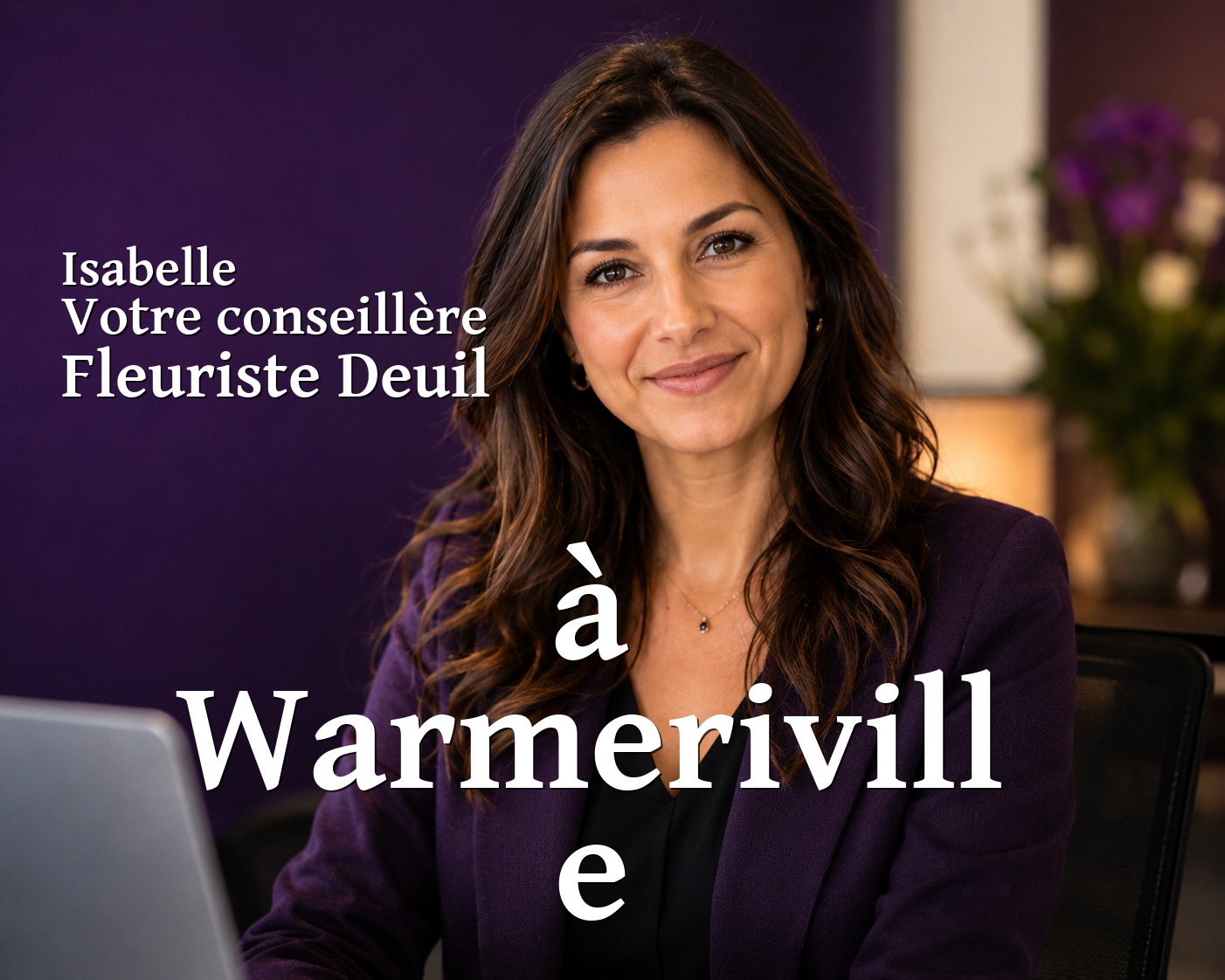 Isabelle, votre conseillère Fleuriste Deuil à Warmeriville