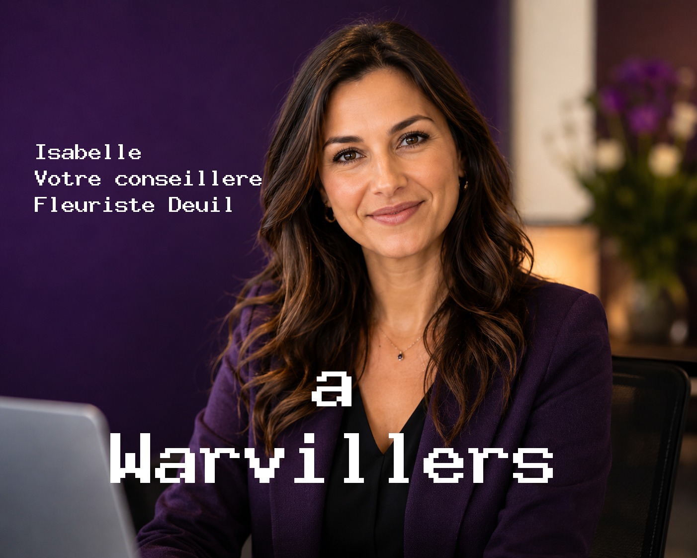Isabelle, votre conseillère Fleuriste Deuil à Warvillers