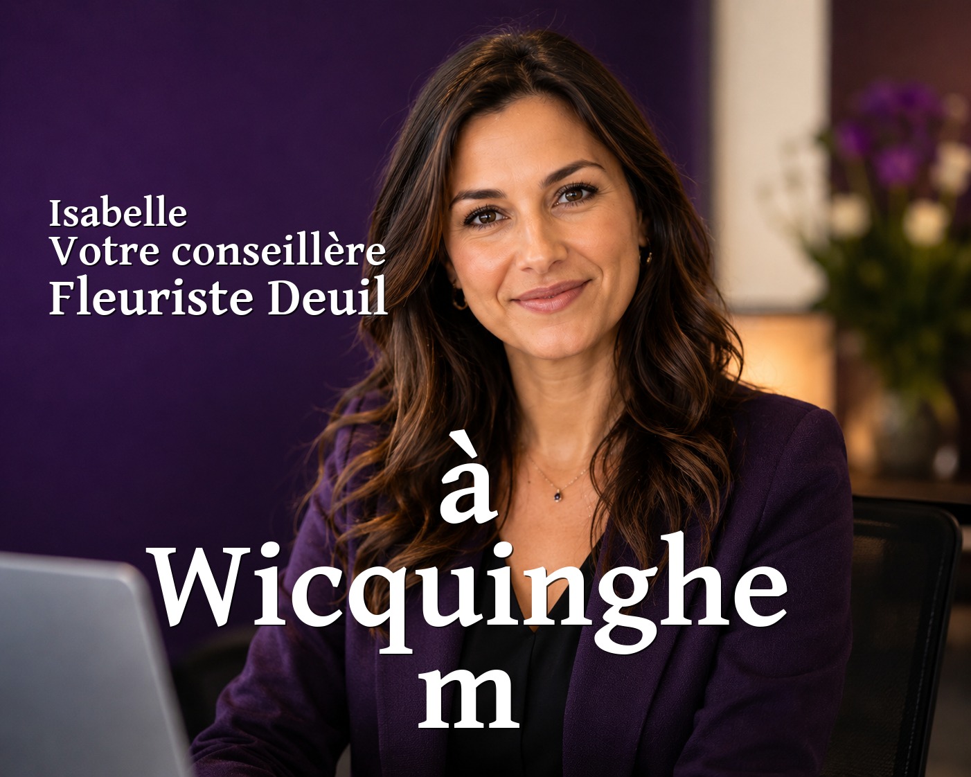 Isabelle, votre conseillère Fleuriste Deuil à Wicquinghem