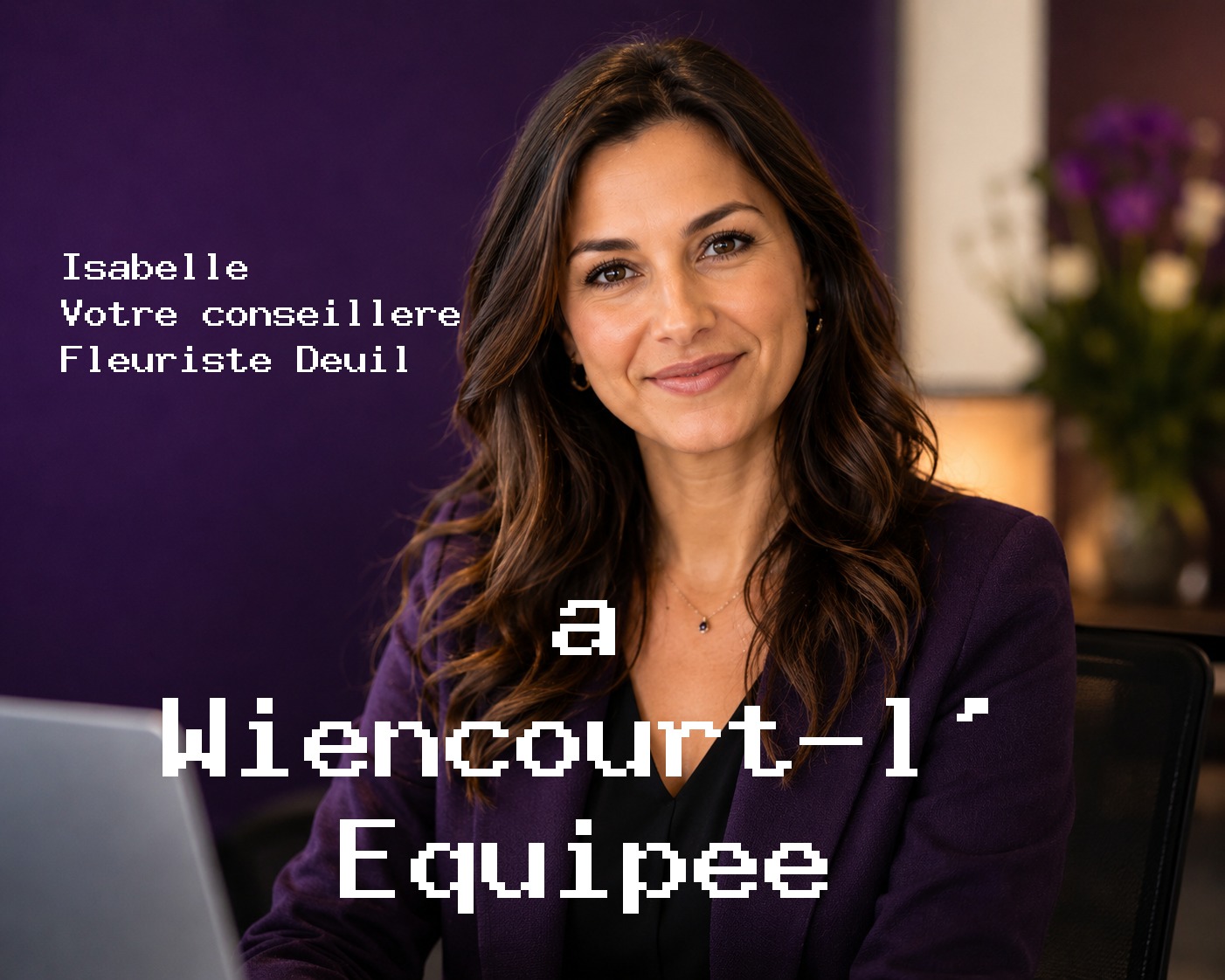 Isabelle, votre conseillère Fleuriste Deuil à Wiencourt-l'Équipée