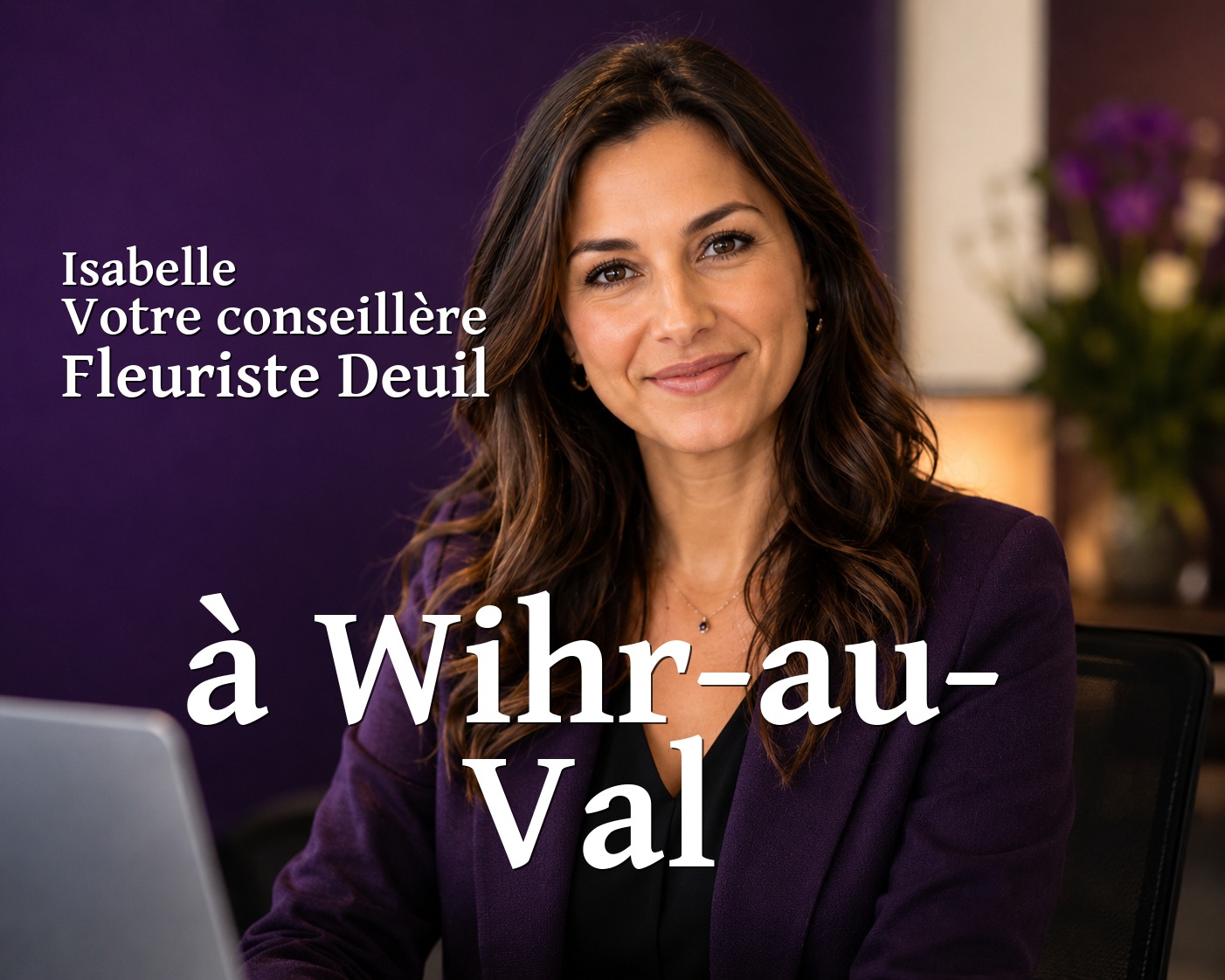Isabelle, votre conseillère Fleuriste Deuil à Wihr-au-Val