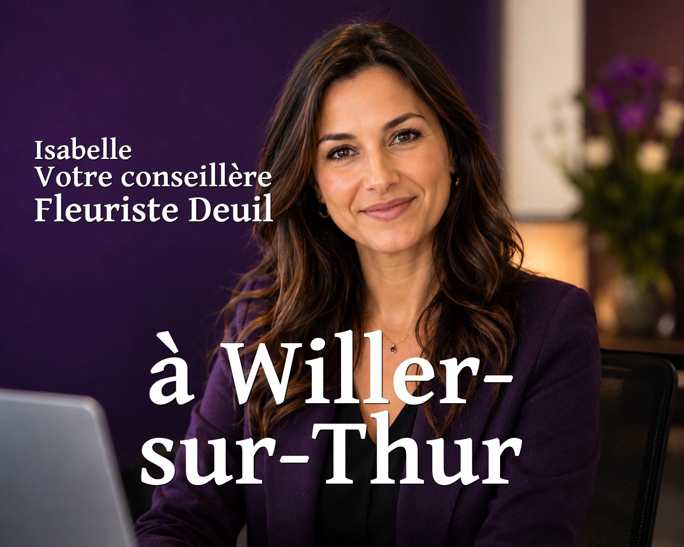 Isabelle, votre conseillère Fleuriste Deuil à Willer-sur-Thur