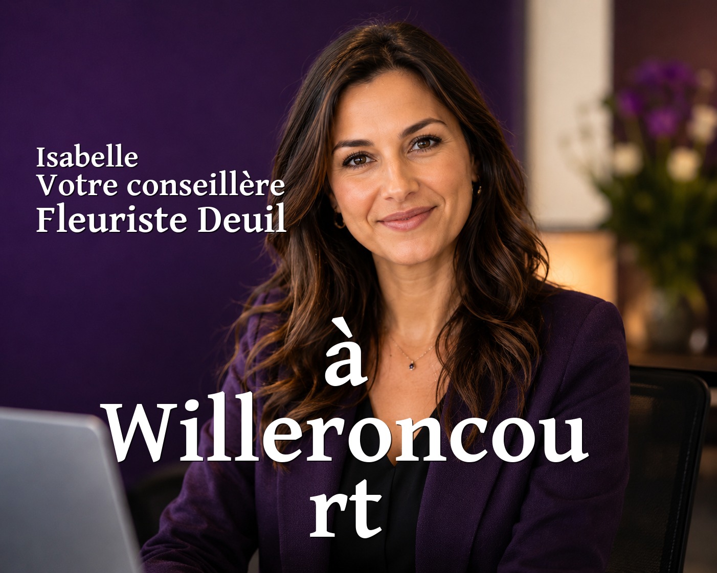 Isabelle, votre conseillère Fleuriste Deuil à Willeroncourt