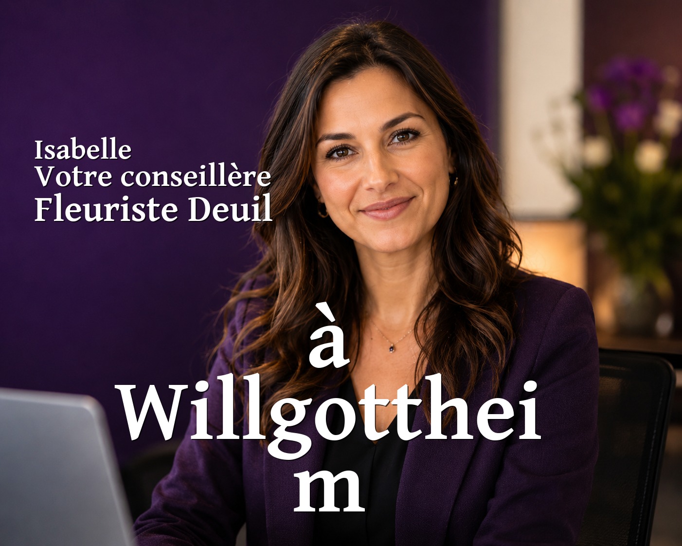 Isabelle, votre conseillère Fleuriste Deuil à Willgottheim