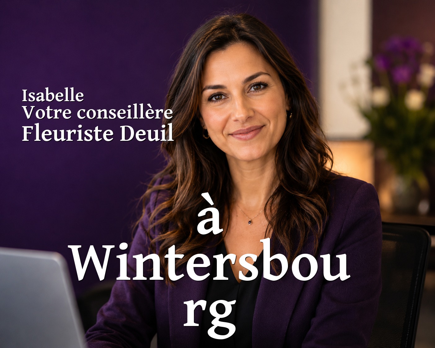 Isabelle, votre conseillère Fleuriste Deuil à Wintersbourg