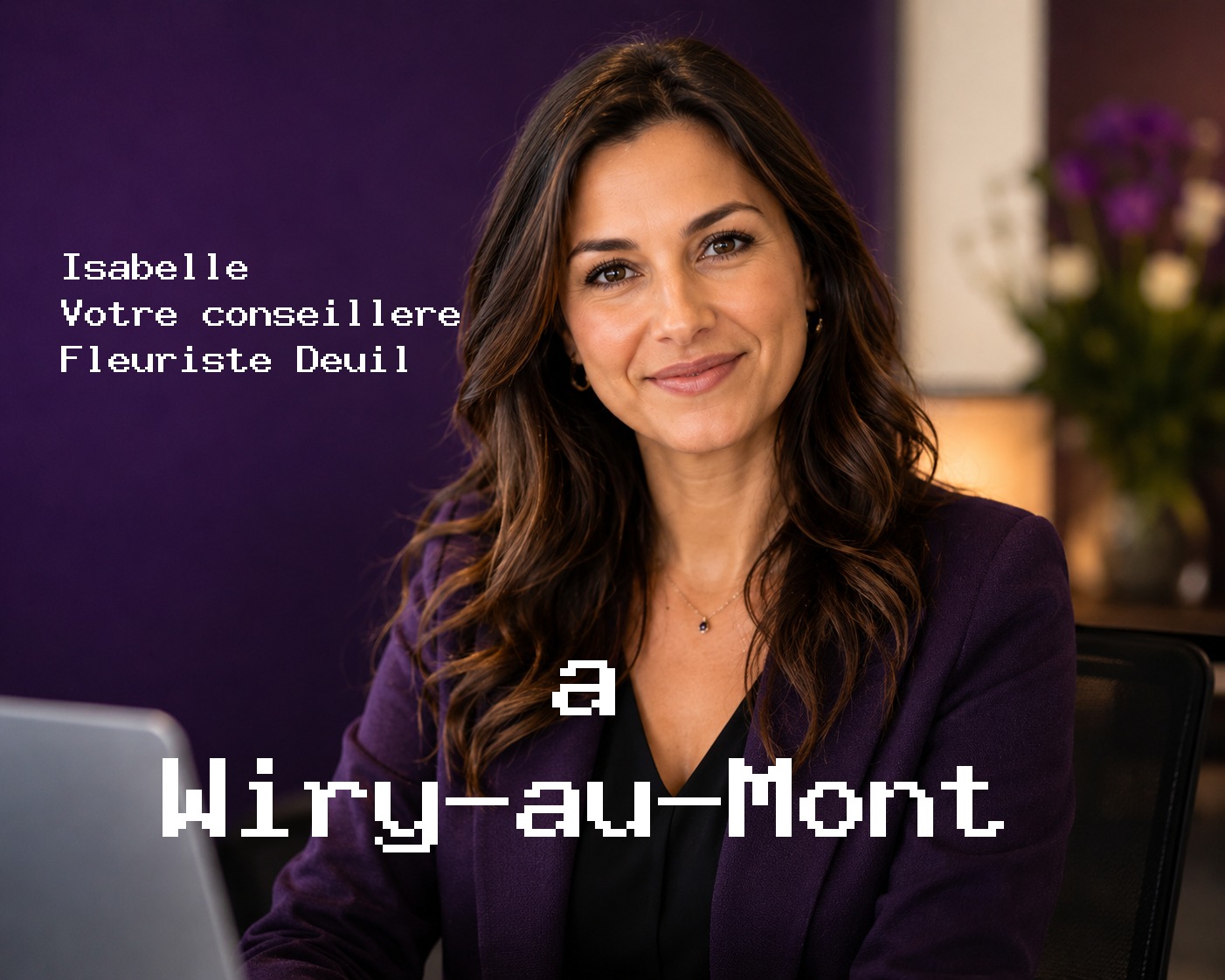 Isabelle, votre conseillère Fleuriste Deuil à Wiry-au-Mont