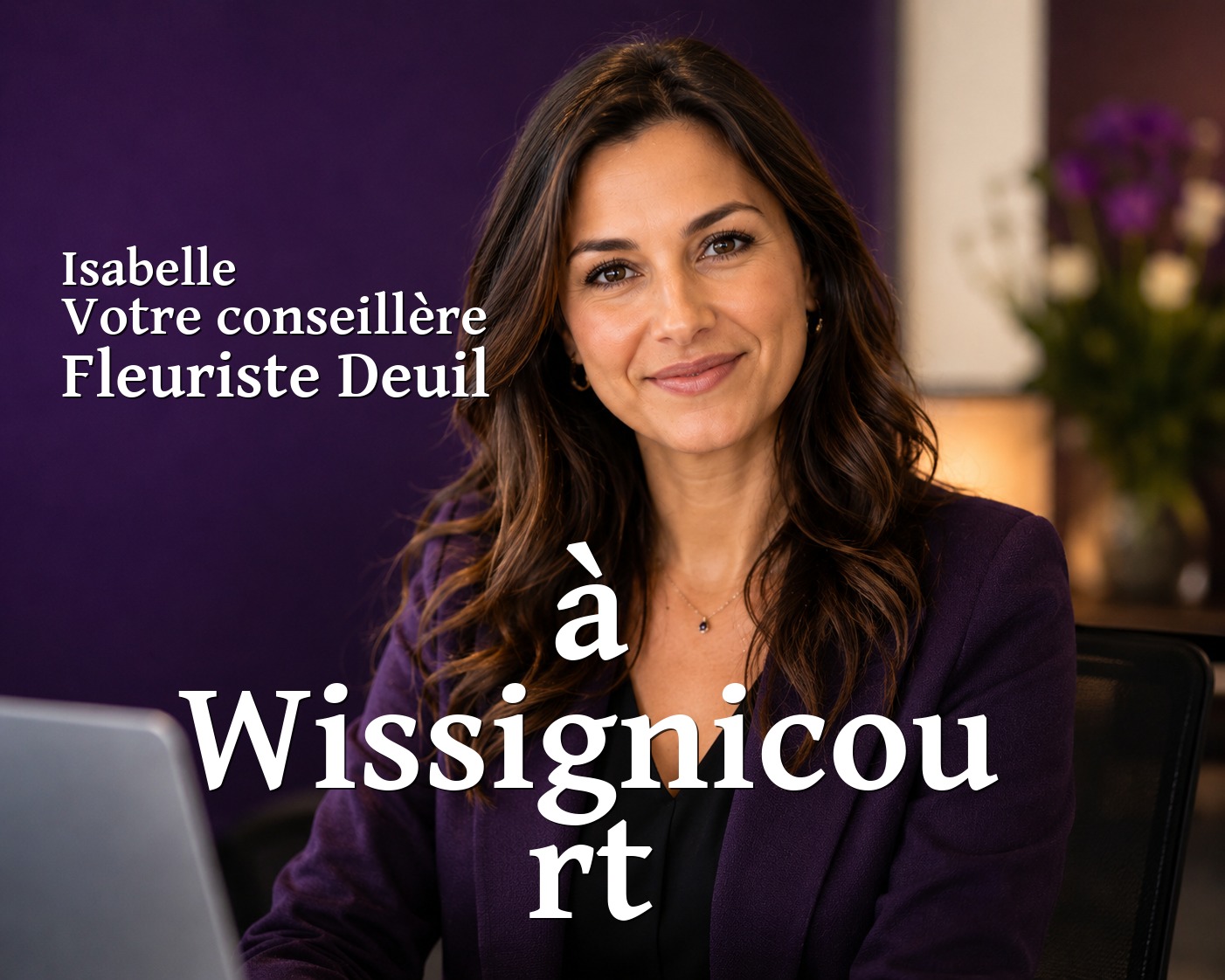 Isabelle, votre conseillère Fleuriste Deuil à Wissignicourt