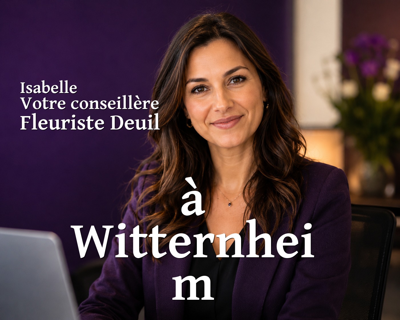Isabelle, votre conseillère Fleuriste Deuil à Witternheim
