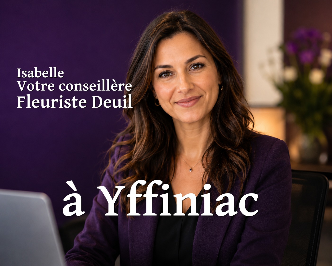 Isabelle, votre conseillère Fleuriste Deuil à Yffiniac