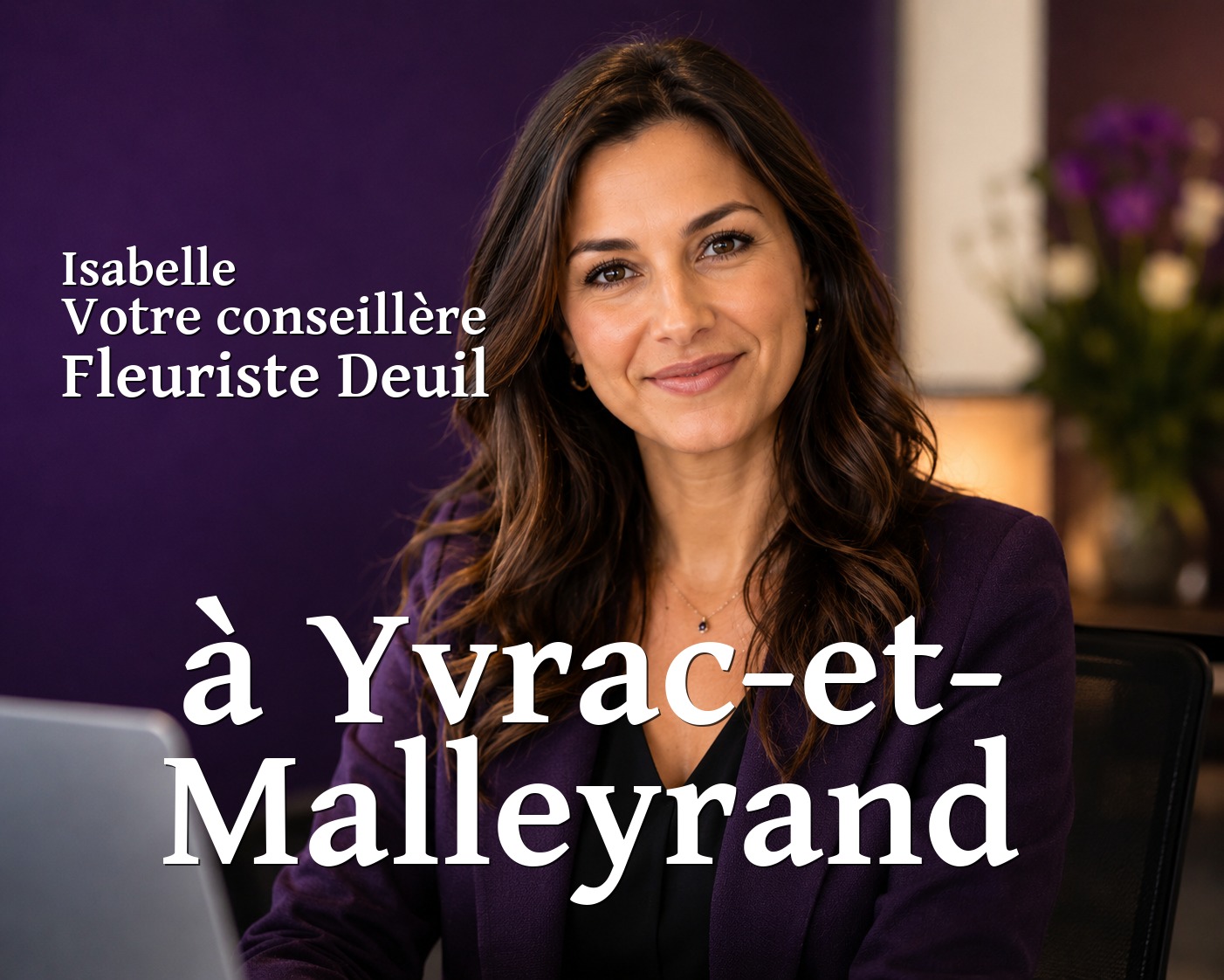 Isabelle, votre conseillère Fleuriste Deuil à Yvrac-et-Malleyrand