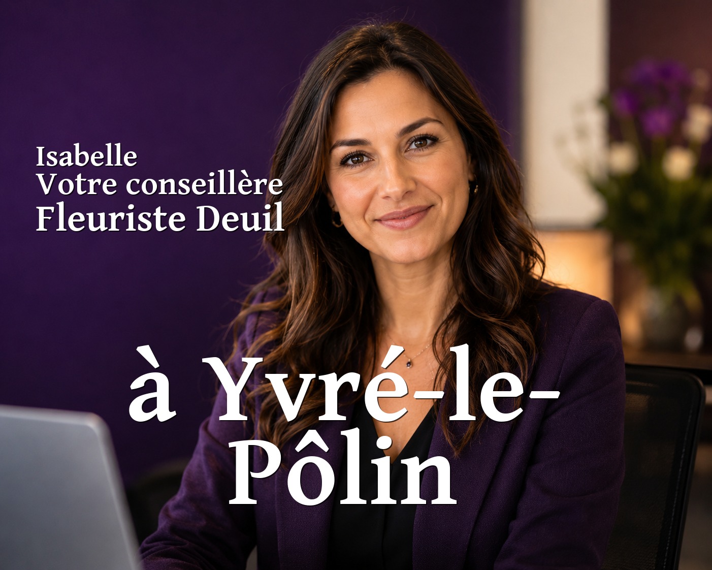 Isabelle, votre conseillère Fleuriste Deuil à Yvré-le-Pôlin
